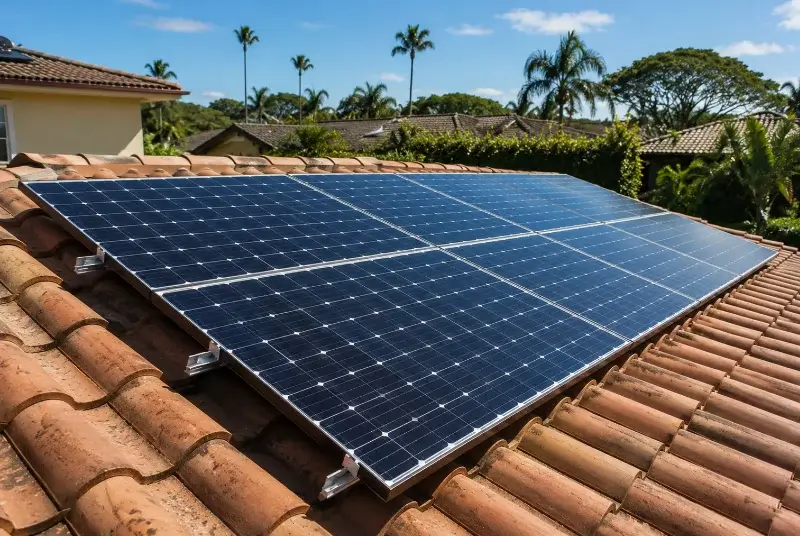 Installation de panneaux solaires à Vingrau